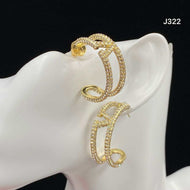Valentino Curve Earrings