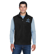 88191 Dallas Cowboys Custom Embroidery Logo Men's Journey Fleece Vest