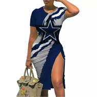 Dallas Cowboys Custom Logo NFL Dress #1