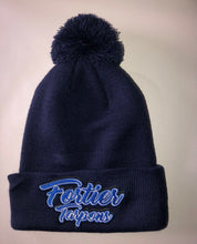 Load image into Gallery viewer, 641K Alcee Fortier Tarpons Embroidery Knit Fold-Over Pom-Pom Beanie
